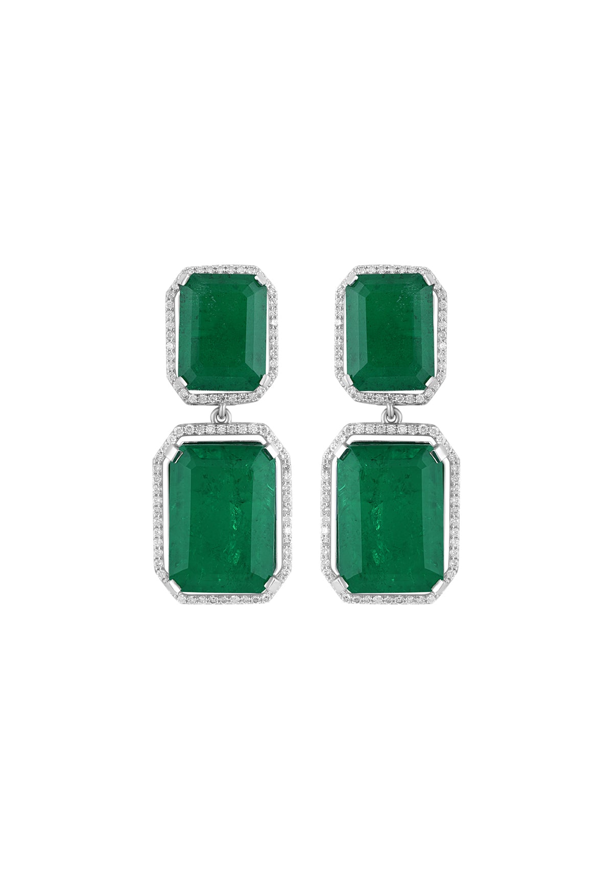 Enchanting Emerald Necklace Set