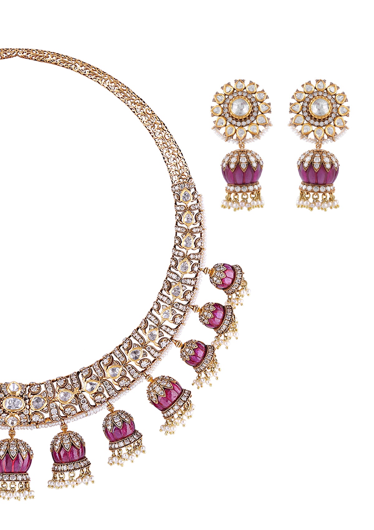 Niloufer Necklace Set