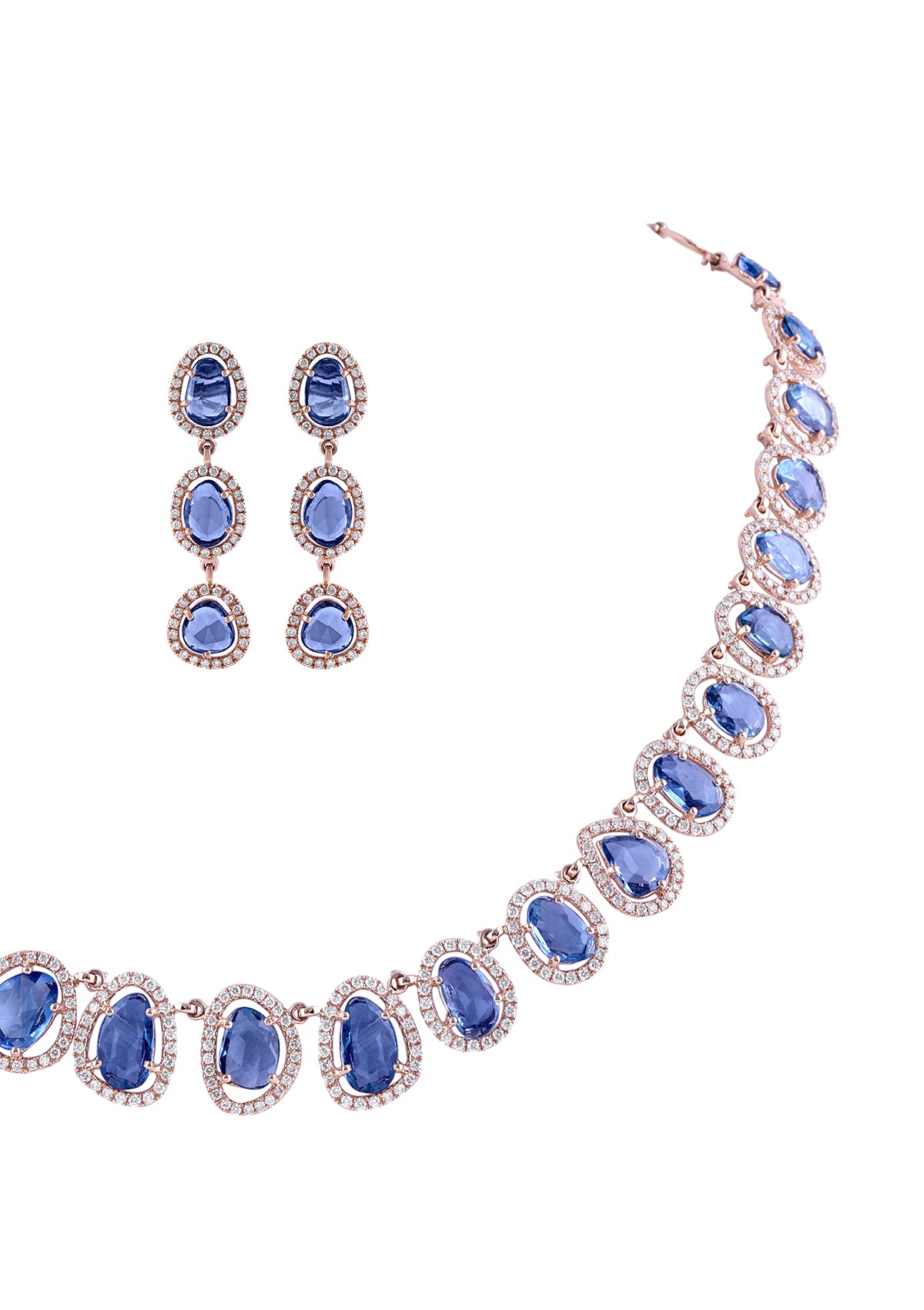 Ocean Ripples Necklace Set